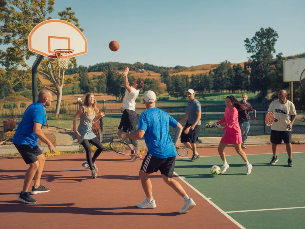 Os benefícios da prática de esportes em grupo para adultos