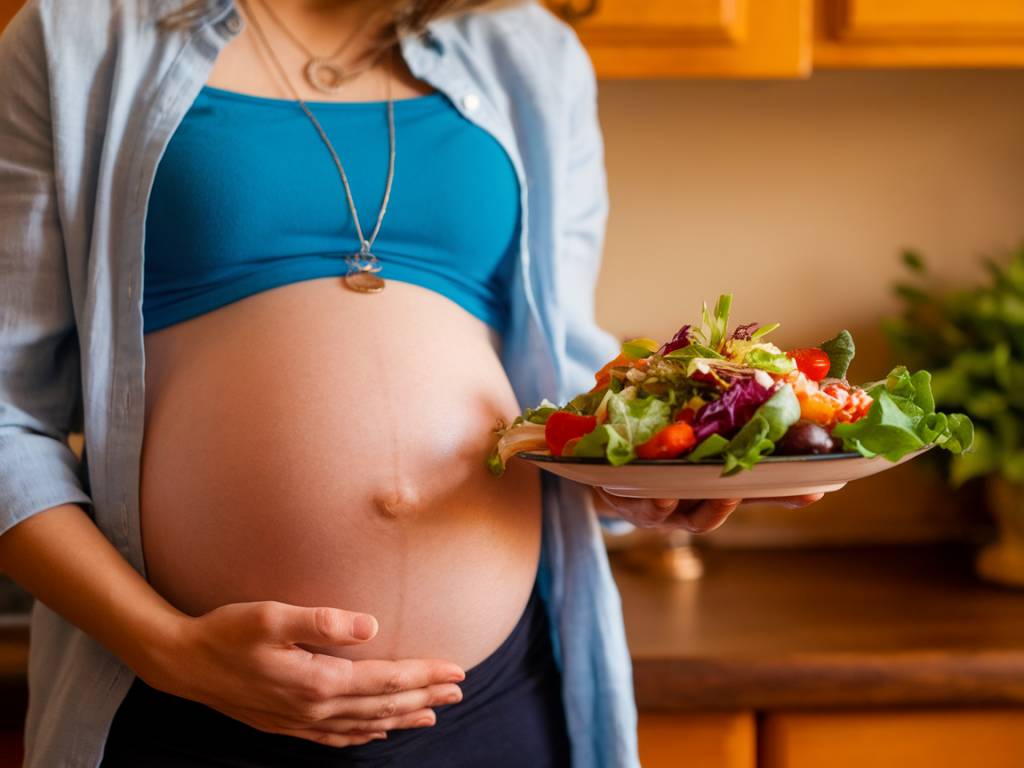 A importância da alimentação balanceada durante a gravidez